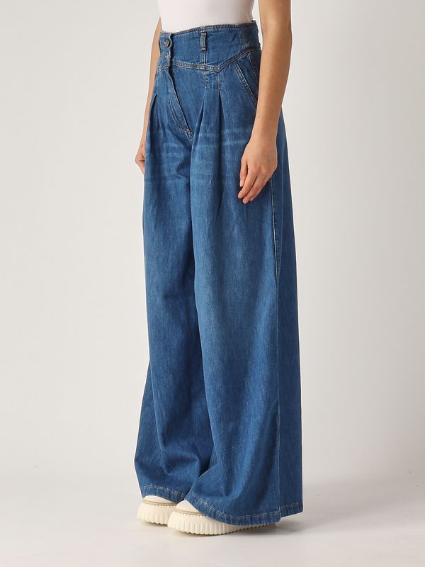 2. Cotton jeans for women Medium Denim Twinset 251tp2611