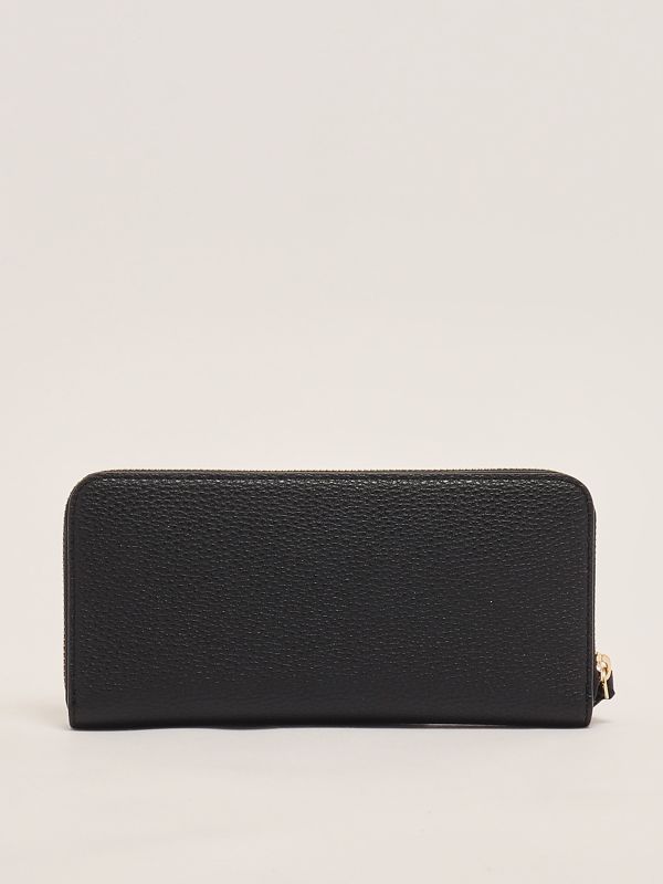 2. Portefeuille pour femme en simili-cuir Noir Twinset 251td8064