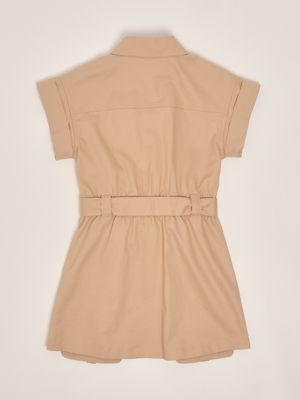 2. Robe en coton pour fille Beige Liu Jo ga5026t2933
