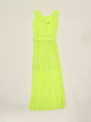 2. Tuta bambina in georgette Fluo Liu Jo ga5211t5142