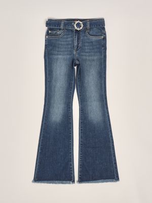 Stella McCartney cotton jeans with heart-shaped embroidery