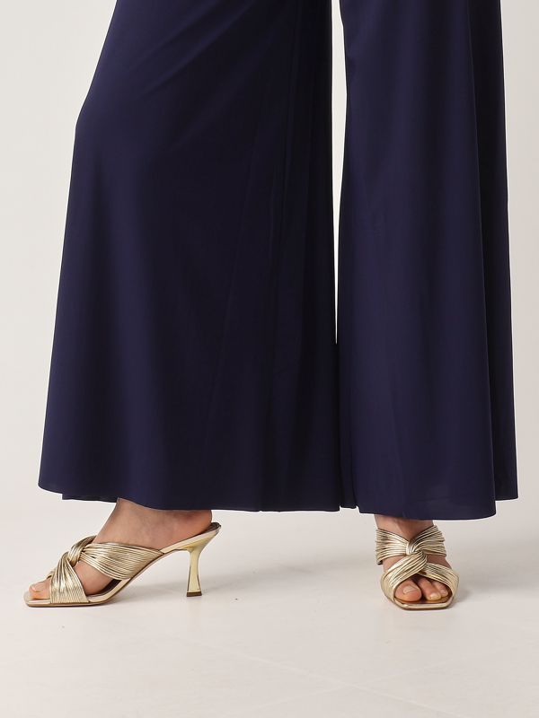 4. Women's soft jersey pants Blue Dark Maliparmi jh011770210