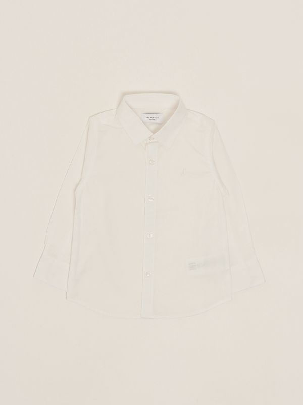 1. Boy's stretch cotton shirt White Jeckerson 311sjmns25