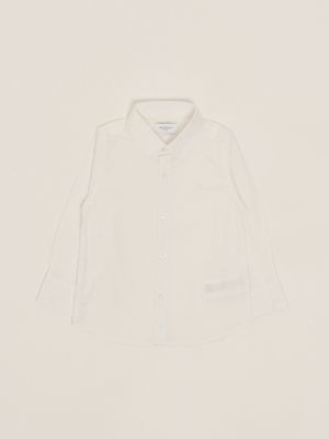 1. Boy's stretch cotton shirt White Jeckerson 311sjmns25