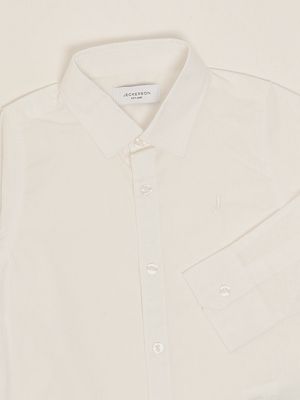3. Boy's stretch cotton shirt White Jeckerson 311sjmns25