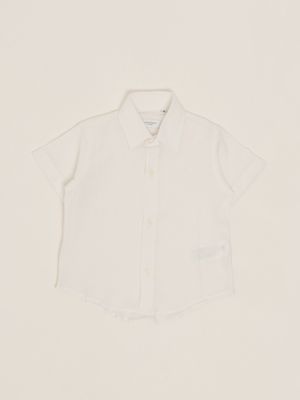 1. Linen newborn shirt Milk Jeckerson 335sjmns25