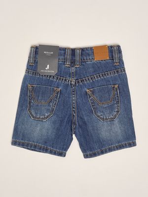 2. Cotton blend baby bermuda shorts Dark Denim Jeckerson 304pjmns25