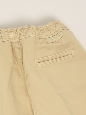 3. Bermuda neonato in rasatello di cotone stretch Beige Jeckerson 313pjmns25