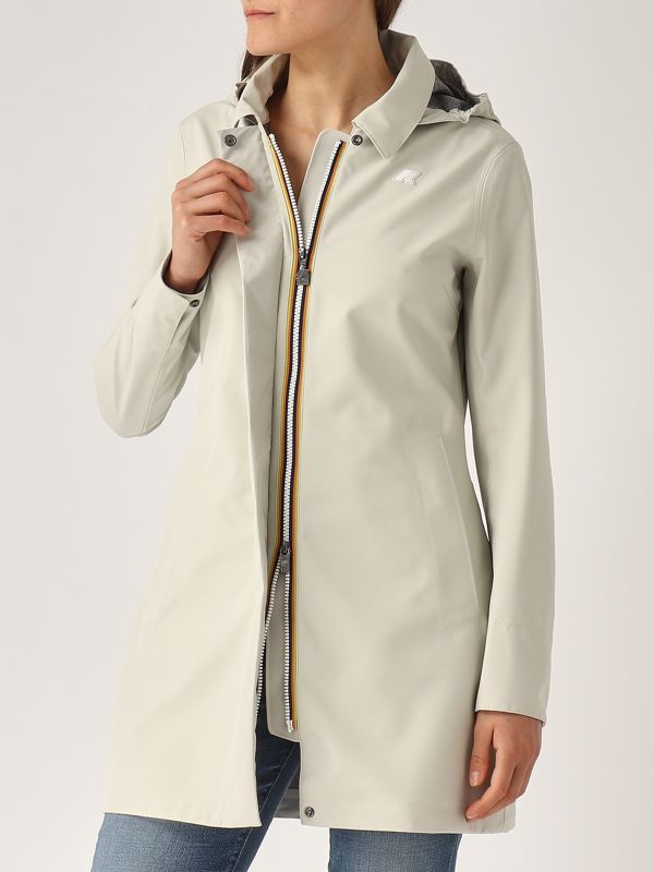 4. Veste Mathy Bonded Jersey pour femme Beige clair K-Way k7127jw