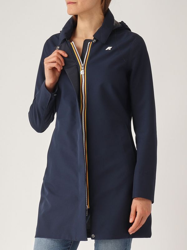 4. Veste Mathy Bonded Jersey pour femme Marine K-Way k7127jw
