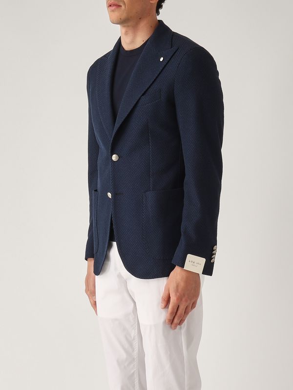 2. Giacca uomo in cotone Blu L.B.M. 1911 552072812