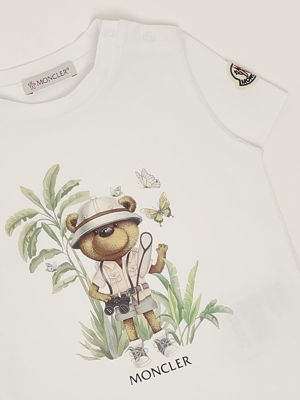 3. T-shirt neonato in cotone stretch Panna