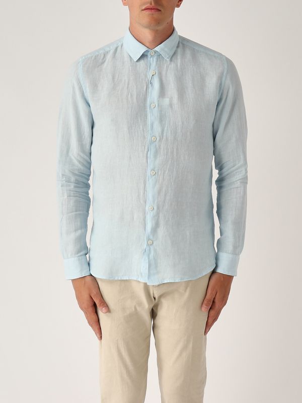 1. Men's linen shirt Azure Altea 2554000