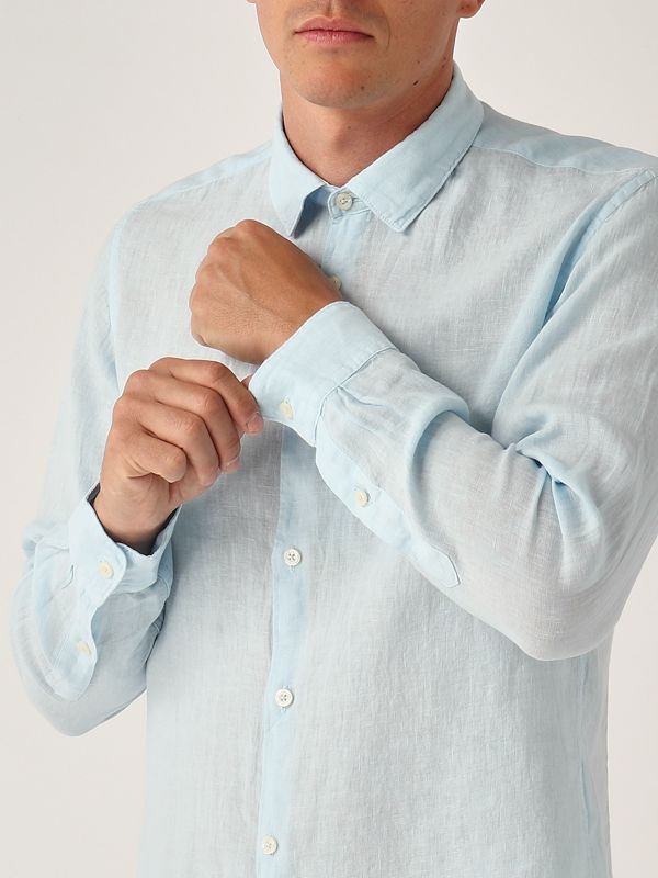 4. Men's linen shirt Azure Altea 2554000