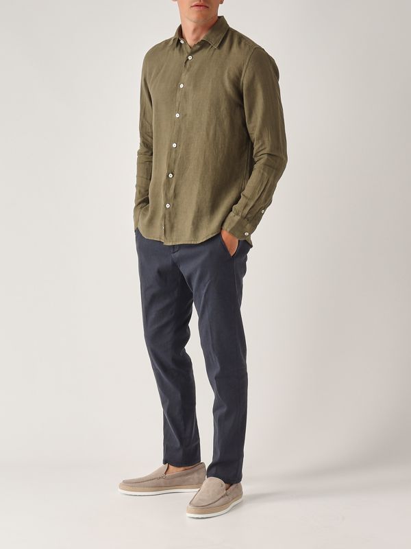 5. Men's linen shirt Military Altea 2554000