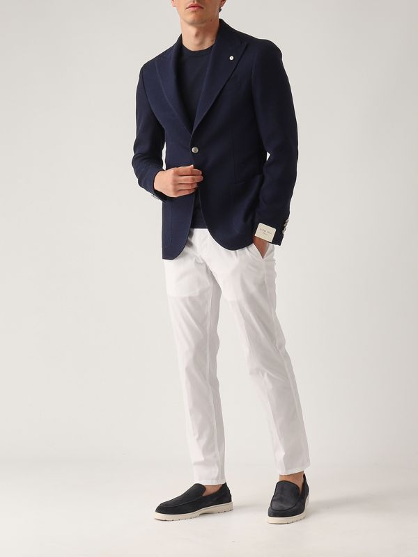 5. Chaqueta para hombre de algodón elástico Azul marino L.B.M. 1911 Sport 520992684