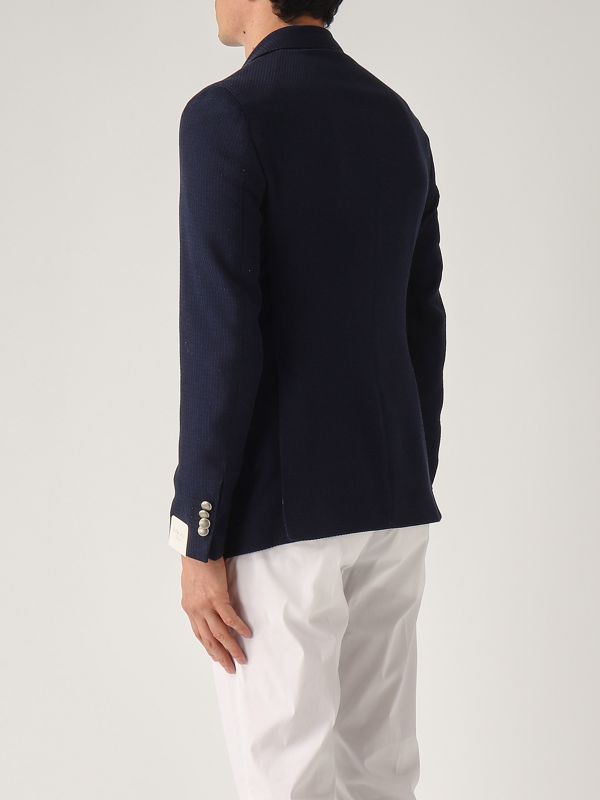 3. Chaqueta para hombre de algodón elástico Azul marino L.B.M. 1911 Sport 520992684