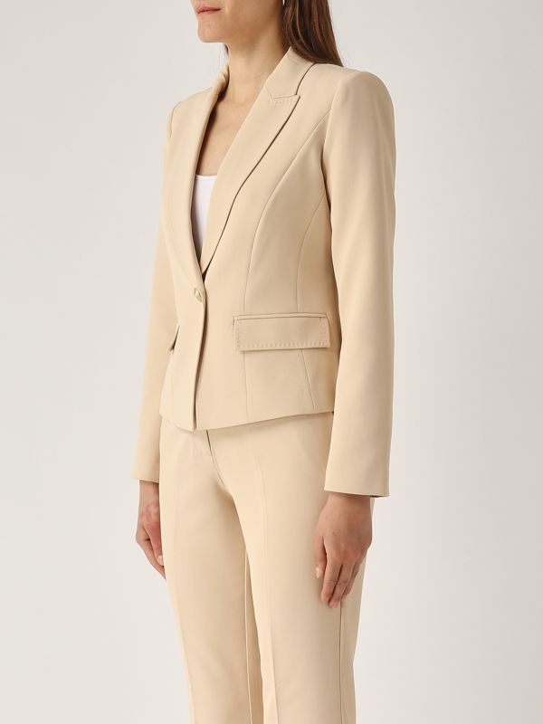 2. Betty women's jacket in cady Sand Nenette betty