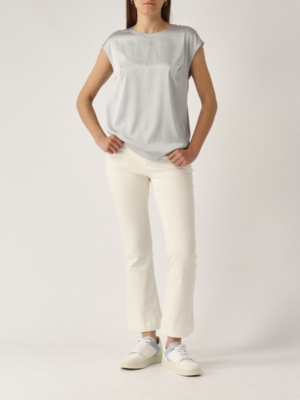 5. Blusa de mujer Fen de raso Perla Nenette fen