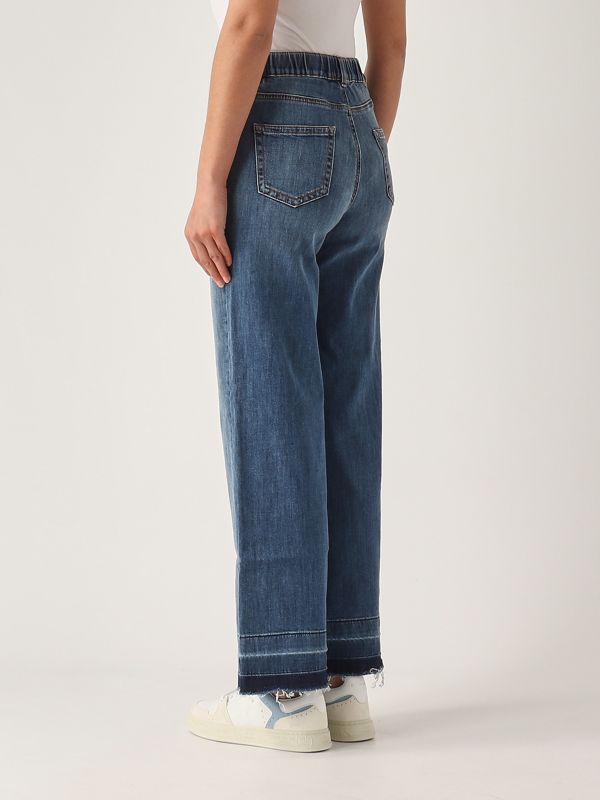 Nenette Santorini stretch cotton jeans for women - Medium Denim