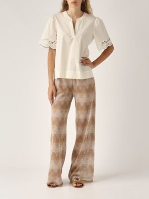 5. Yemen women's knit pants Sand
