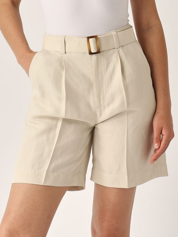 ショートパンツ WOOLRICH BERMUDA SHORTS (CFWWSH0043FRUT3043 8867) Women's viscose and linen bermuda shorts cfwwsh0043frut3043