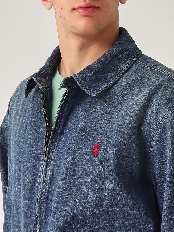 4. Chaqueta Bayport para hombre de denim Denim Polo Ralph Lauren 710956618