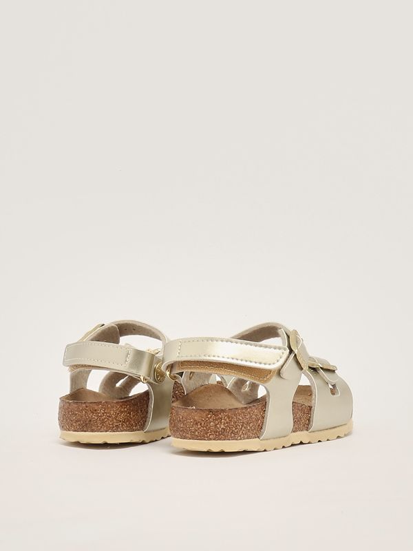 3. Baby Mädchen Sandale Rio Birko-flor Gold Birkenstock 1029540