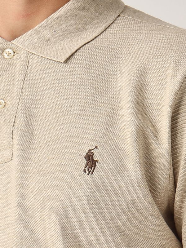 4. Polo en coton pour homme Beige Polo Ralph Lauren 710536856