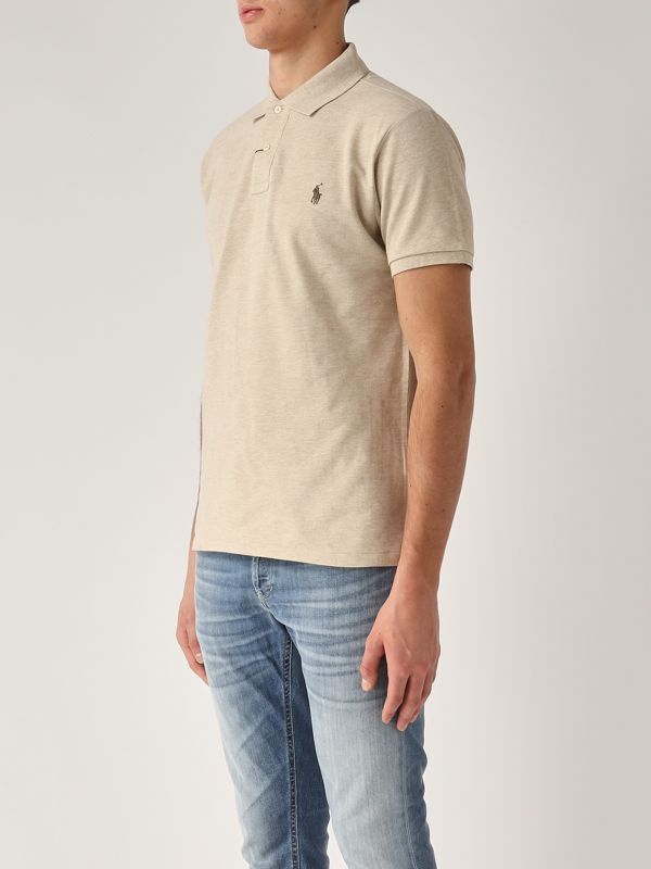 2. Polo en coton pour homme Beige Polo Ralph Lauren 710536856