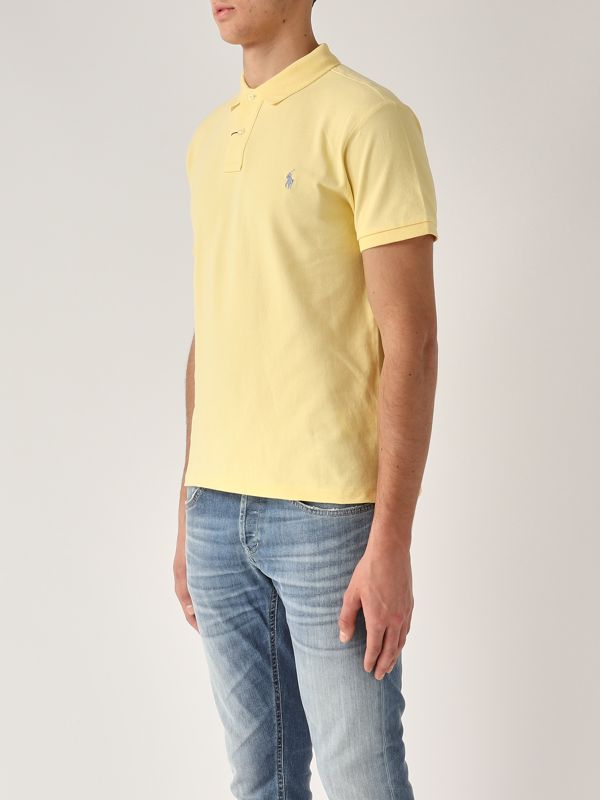 2. Polo en coton pour homme Jaune Polo Ralph Lauren 710536856