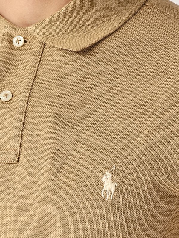4. Polo de hombre de algodón Caqui Polo Ralph Lauren 710536856