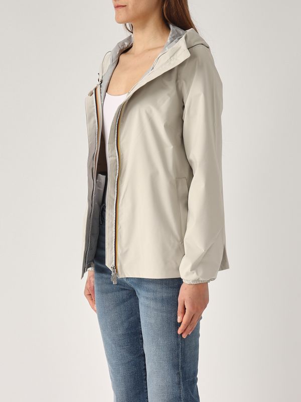 ジャケット K-WAY Woman Jacket Beige K7127JW 634 Colmar Hollywood women's nylon down jacket 22969ym Pearl