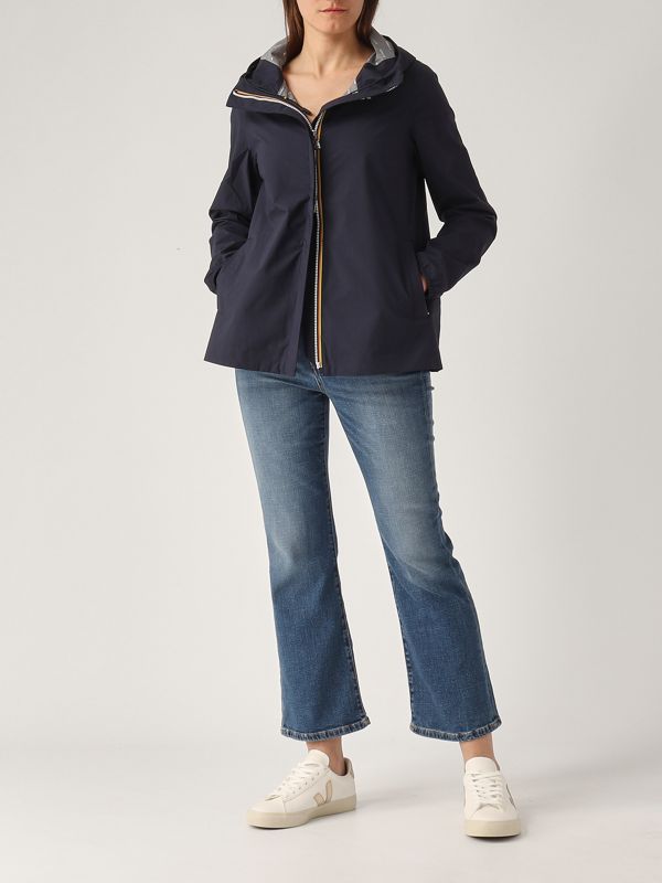 5. Veste femme Marguerite Stretch Dot Marine K-Way k31382w