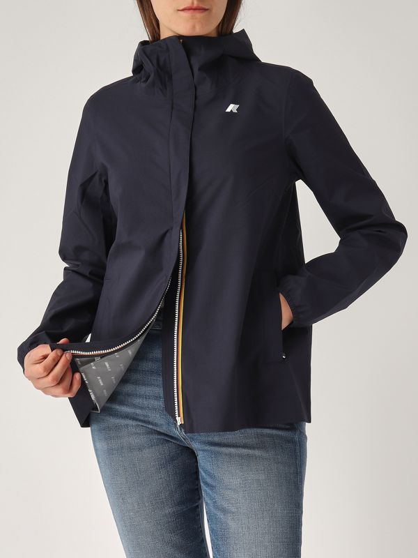 4. Veste femme Marguerite Stretch Dot Marine K-Way k31382w