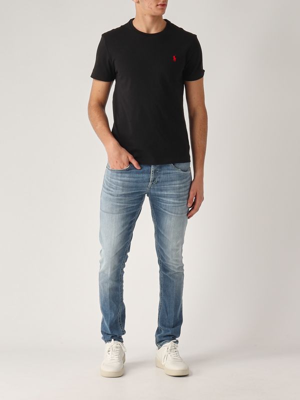 5. Cotton T-shirt for men Black Polo Ralph Lauren 710680785