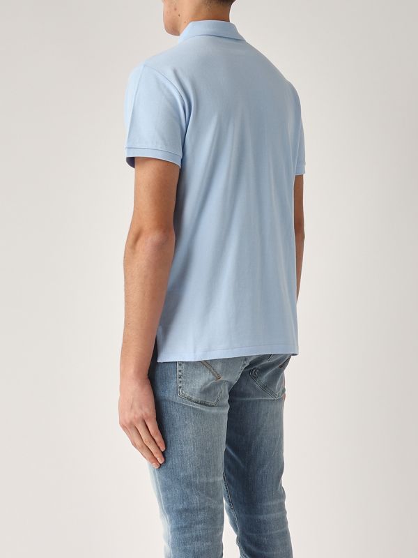 3. Polo en coton pour homme Bleu ciel Polo Ralph Lauren 710795080