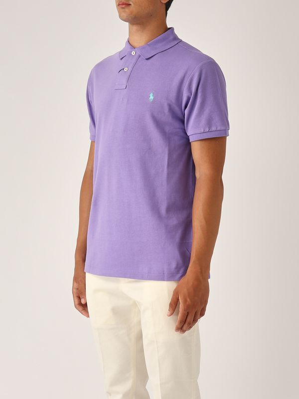 2. Polo en coton pour homme Lavande Polo Ralph Lauren 710795080