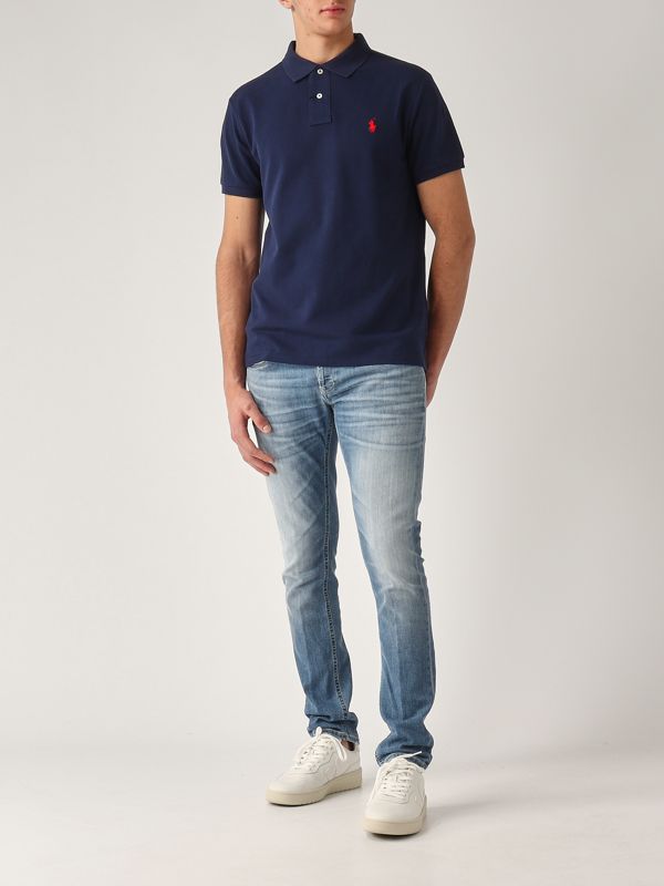 5. Polo en coton pour homme Bleu marine Polo Ralph Lauren 710795080