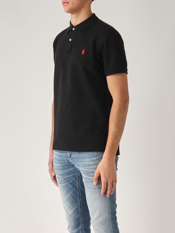 2. Polo en coton pour homme Noir Polo Ralph Lauren 710795080