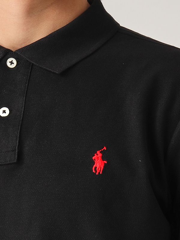 4. Polo en coton pour homme Noir Polo Ralph Lauren 710795080