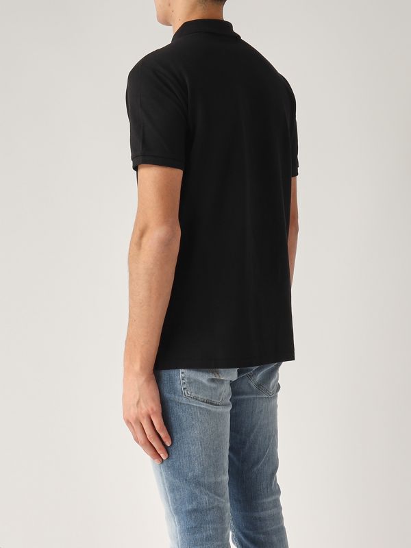 3. Polo en coton pour homme Noir Polo Ralph Lauren 710795080