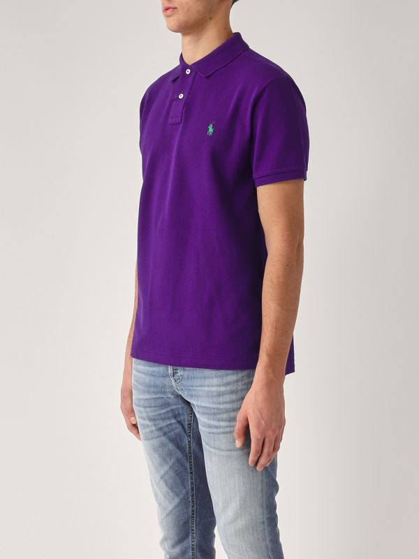 2. Polo en coton pour homme Violet Polo Ralph Lauren 710795080