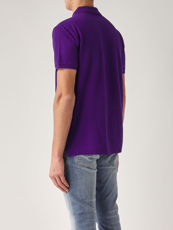 3. Polo en coton pour homme Violet Polo Ralph Lauren 710795080