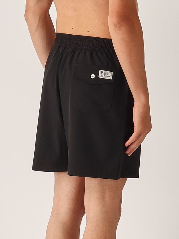 2. Bañador de hombre Traveler de nailon elástico de corte clásico Negro Polo Ralph Lauren 710907255