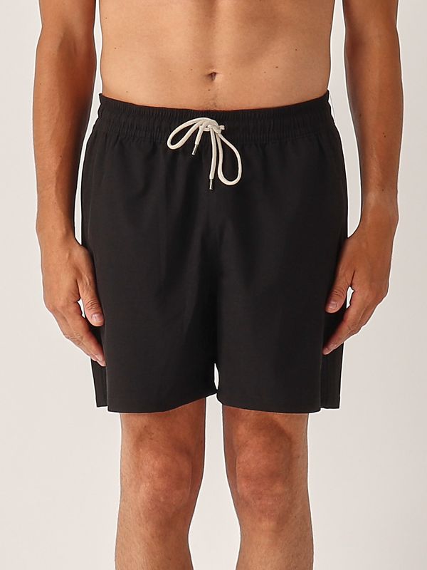 1. Bañador de hombre Traveler de nailon elástico de corte clásico Negro Polo Ralph Lauren 710907255