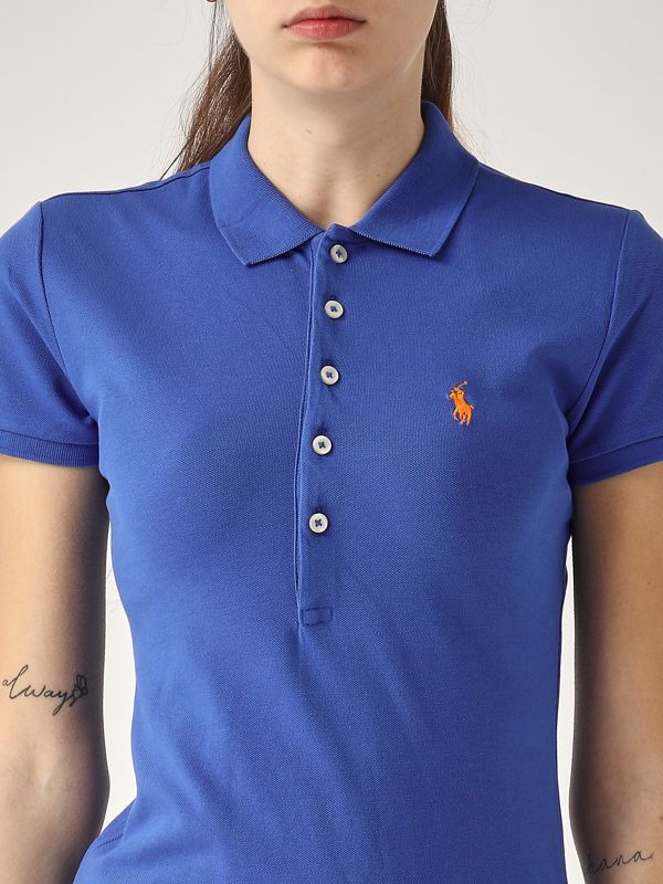 4. Polo donna in cotone piquet stretch Iris Polo Ralph Lauren 211870245