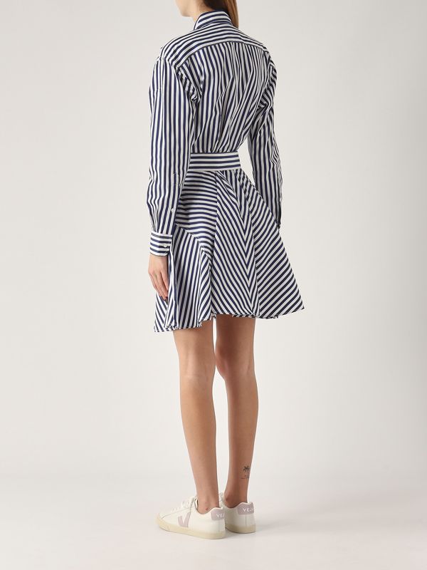 Polo Ralph Lauren Women's cotton dress - White-Navy