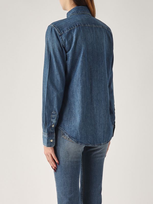 3. Women's cotton shirt Dark Denim Polo Ralph Lauren 211969458