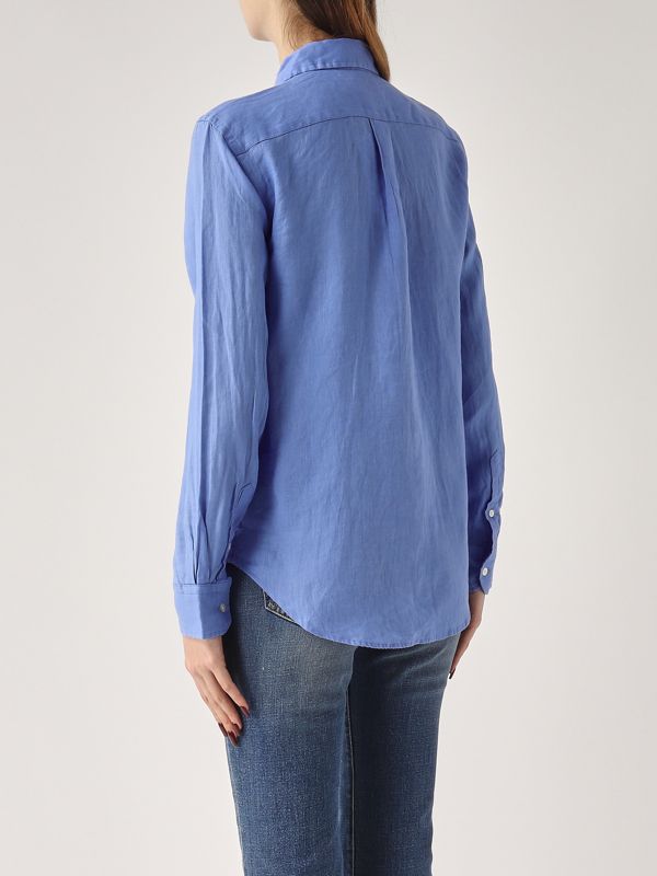 3. Women's linen shirt Blue Polo Ralph Lauren 211970730
